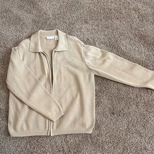 Croft & Barrow Tan Lightweight Jacket
